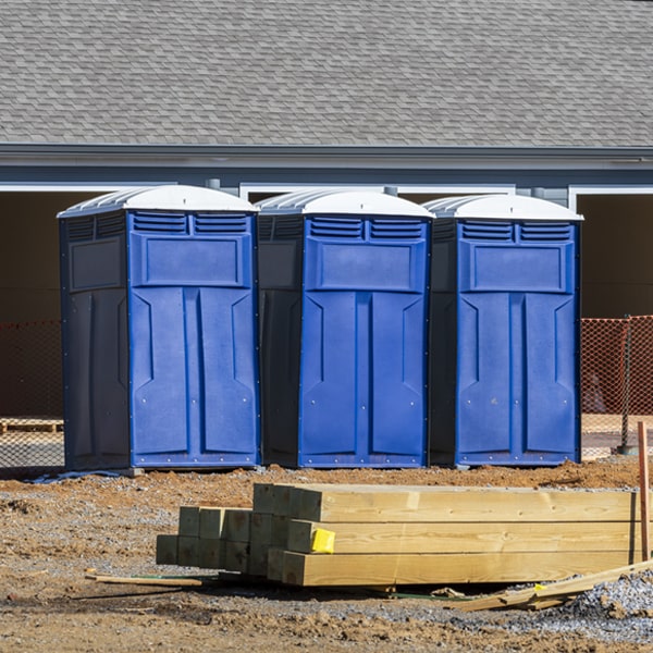 how do i determine the correct number of portable restrooms necessary for my event in Easley SC